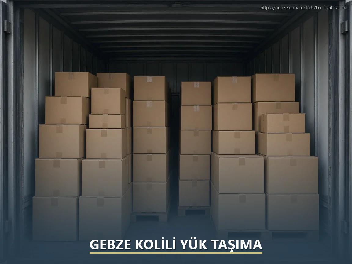 Gebze Komple Yük Taşıma Planlama