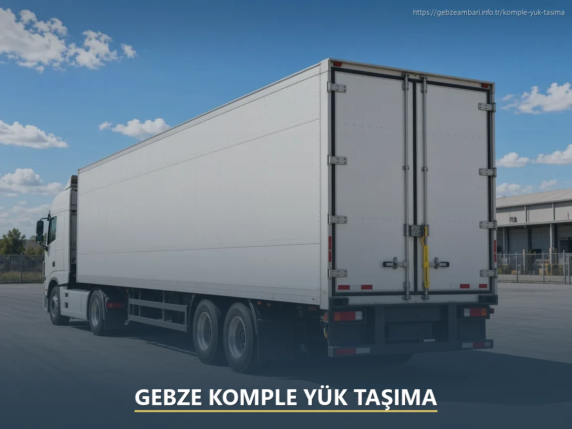 Gebze Paketli Ürün Taşıma Planlama