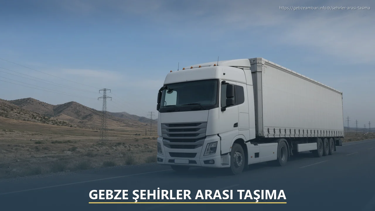 Gebze Parça Yük Taşıma Planlama